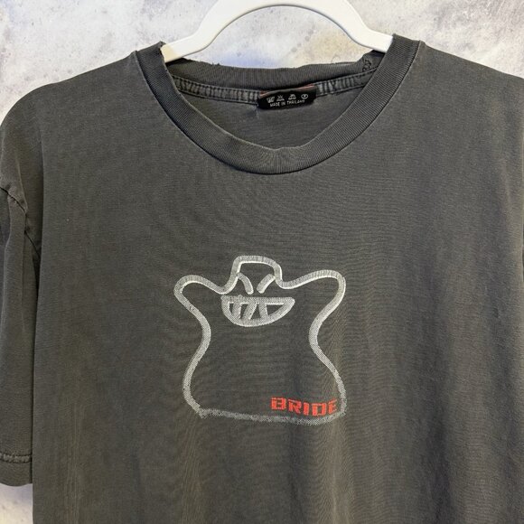 Vintage Full Scale Y2K Bride Street Racing T Shirt Mens Large 21x25 - Picture 1 of 12
